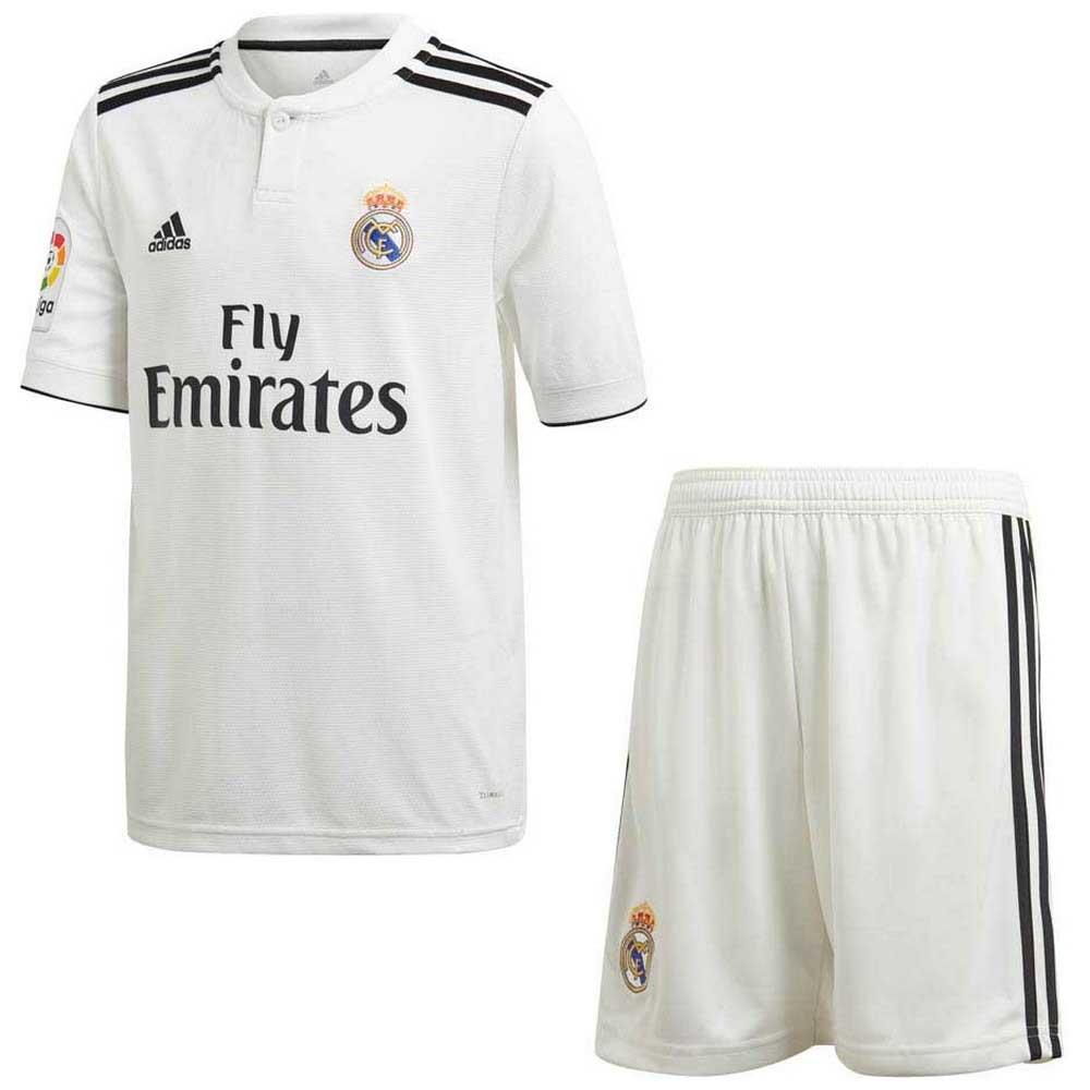 adidas Real Madrid Home Junior 18/19 Set
