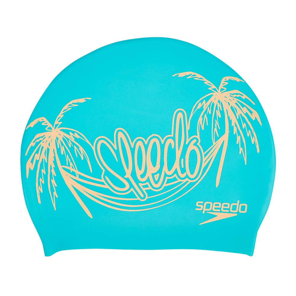 speedo-bonnet-natation-slogan-print