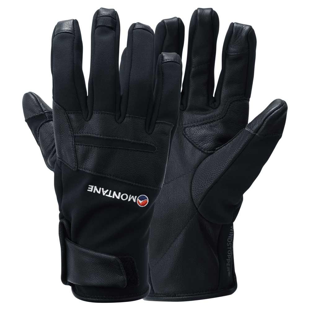 Montane Unisex Resolute Gloves Grey Sports Outdoors Windproof Accessories 