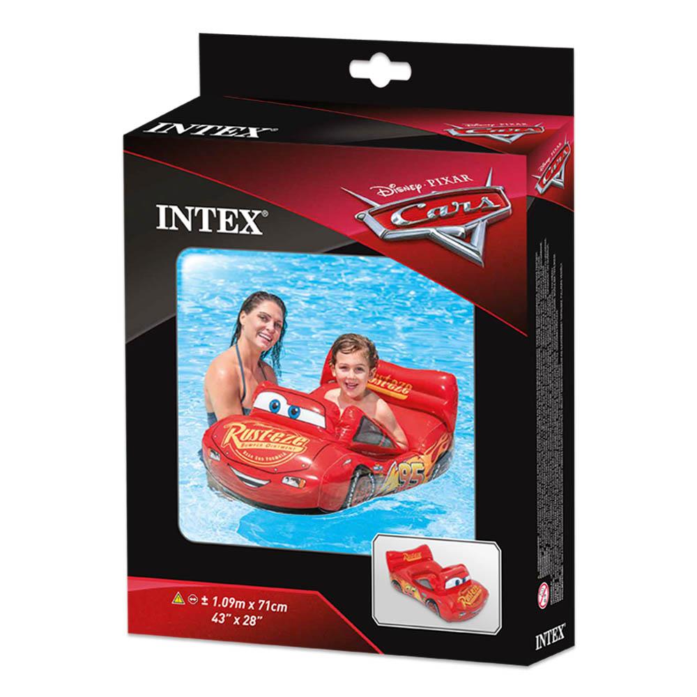 Intex Auto Cars Ride-on Aufblasbar Rot 84x109x41cm Badespaß Kinder Reittier 