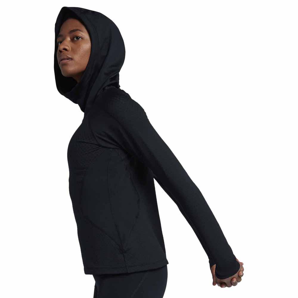 Nike Pro Hyperwarm Hoodie Черный | Traininn