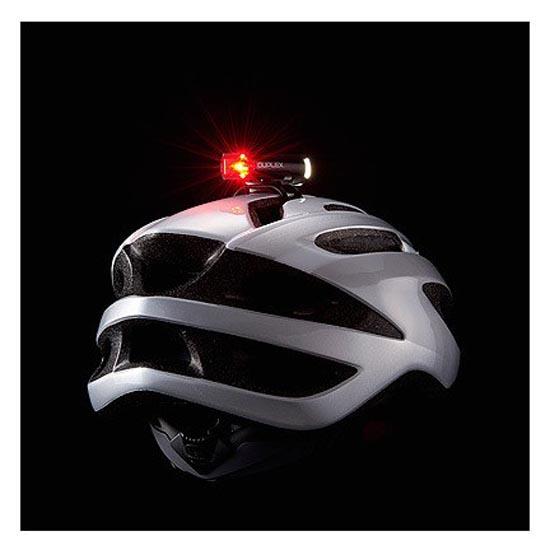 CatEye Cateye Duplex Front/Rear Helmet Light Black 