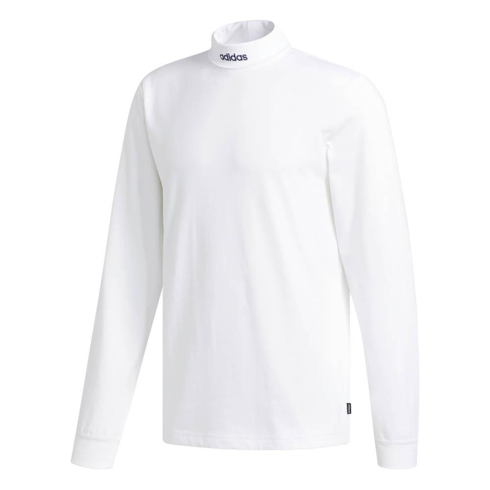 angst ziekte Wrok adidas originals Hi Collar Long Sleeve T-Shirt White | Dressinn