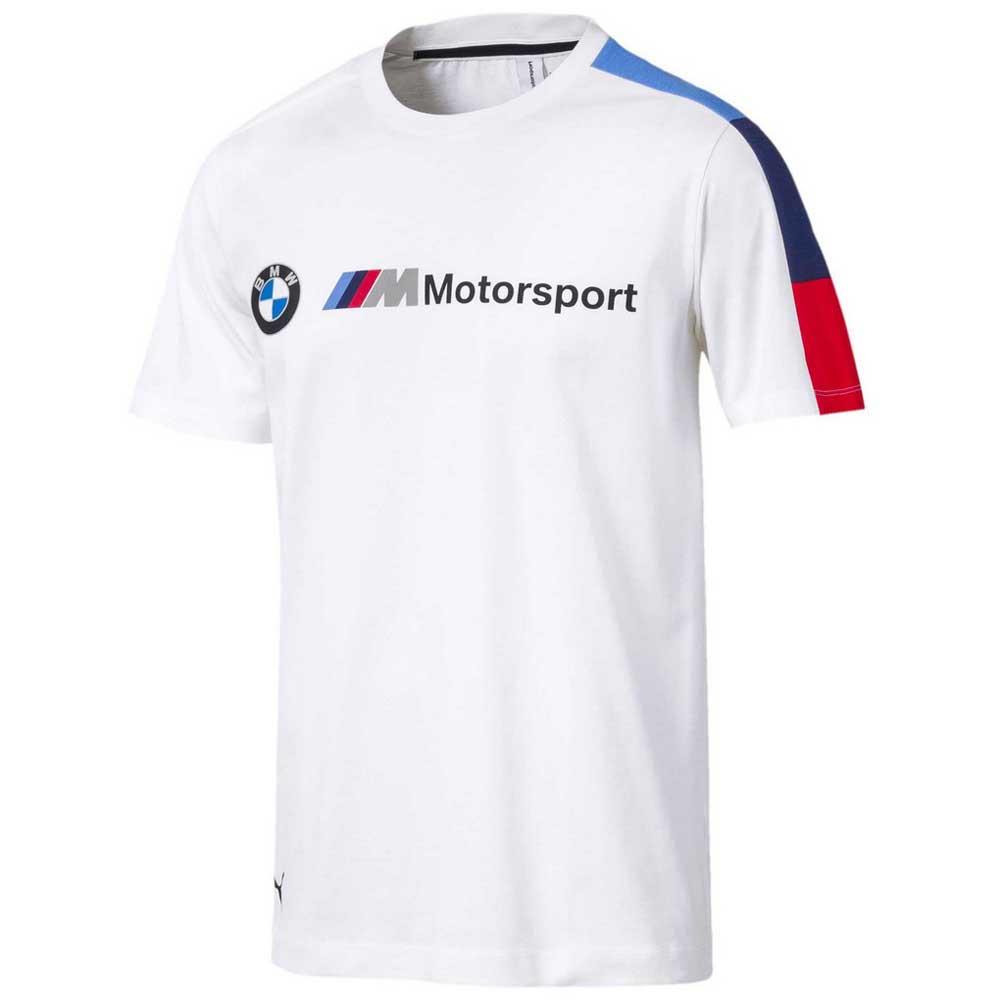 Absolutamente canal eslogan Puma BMW Motorsport T7 Short Sleeve T-Shirt White | Motardinn