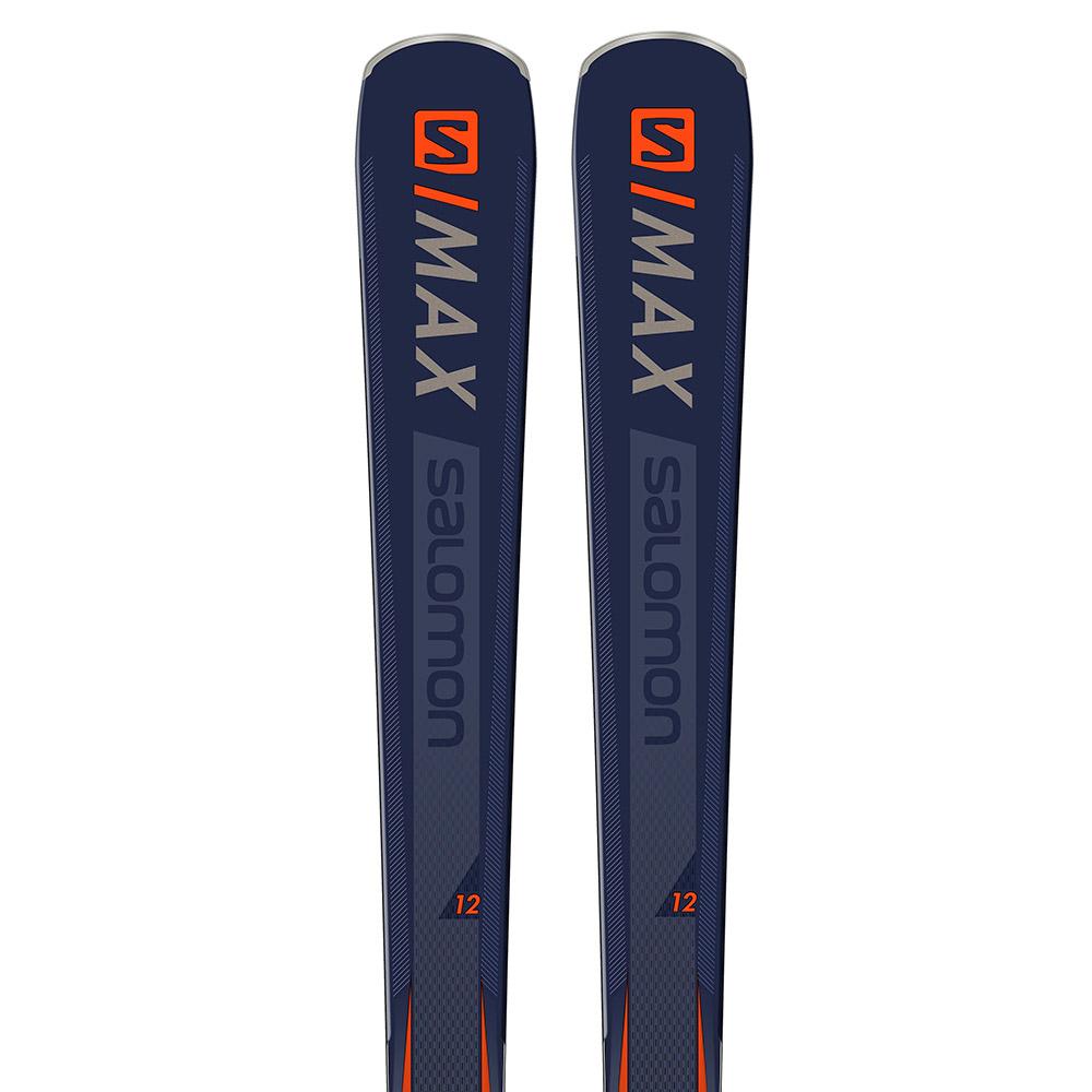 Salomon E S/Max 12+E Z12 GW F80 Skis Blue Snowinn