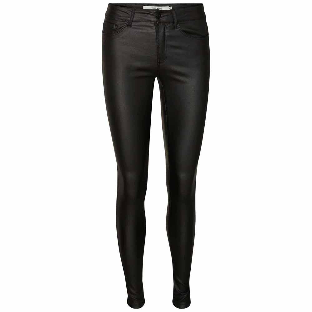 Vero moda Seven Normal Waist Smooth Coated jeans