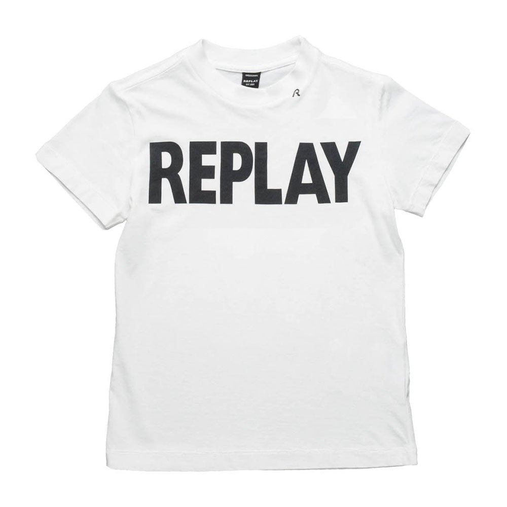 Helplessness Recommendation grade Replay SB7308.010.2660 Short Sleeve T-Shirt White | Dressinn