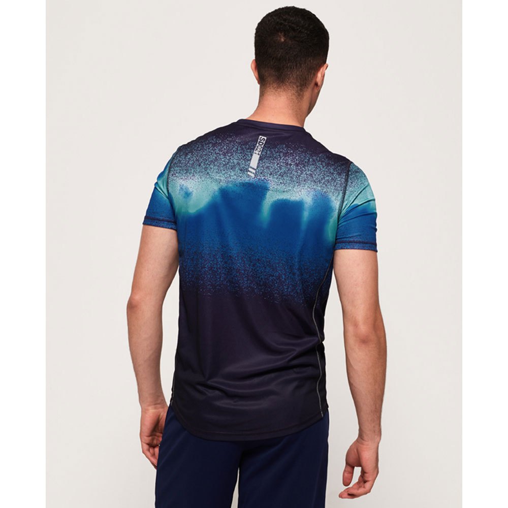 Superdry Active Ombre Short Sleeve T-Shirt