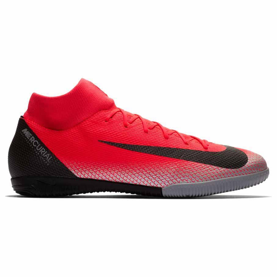 Nike Mercurial Superfly VI Academy CR7 IC Indoor Football Shoes Black ...
