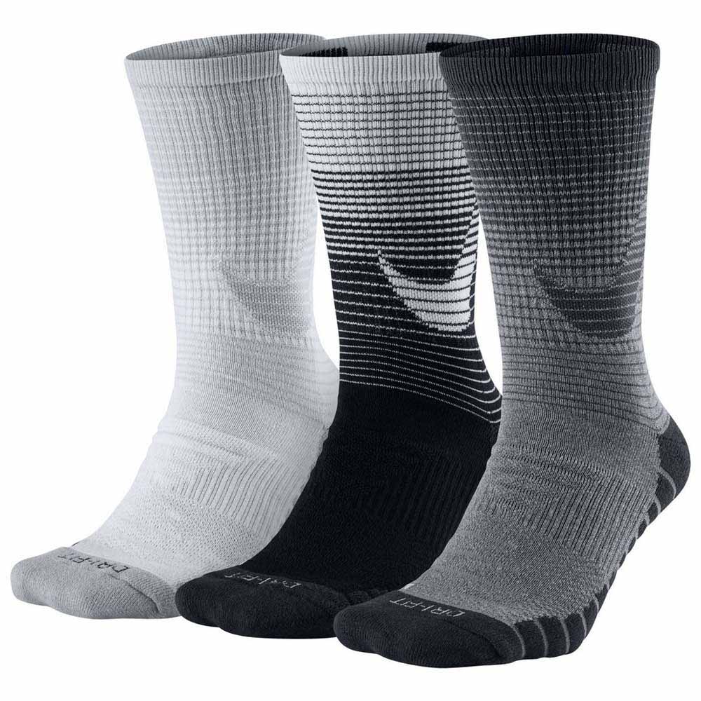 emmer Golven gesprek Nike Dry Cushion Crew HBR Socks 3 Pairs Multicolor | Traininn