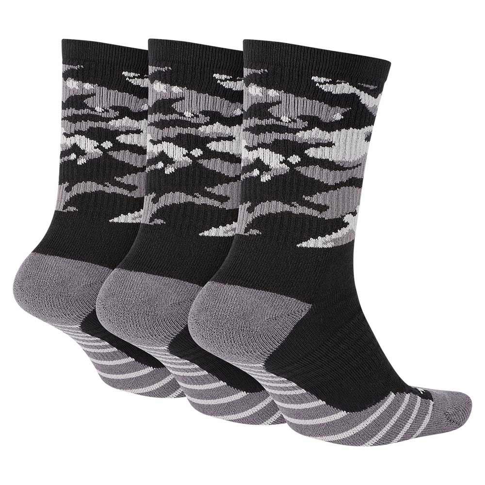 Nike Everyday Max Cushion Crew Camo Socks 3 Pairs