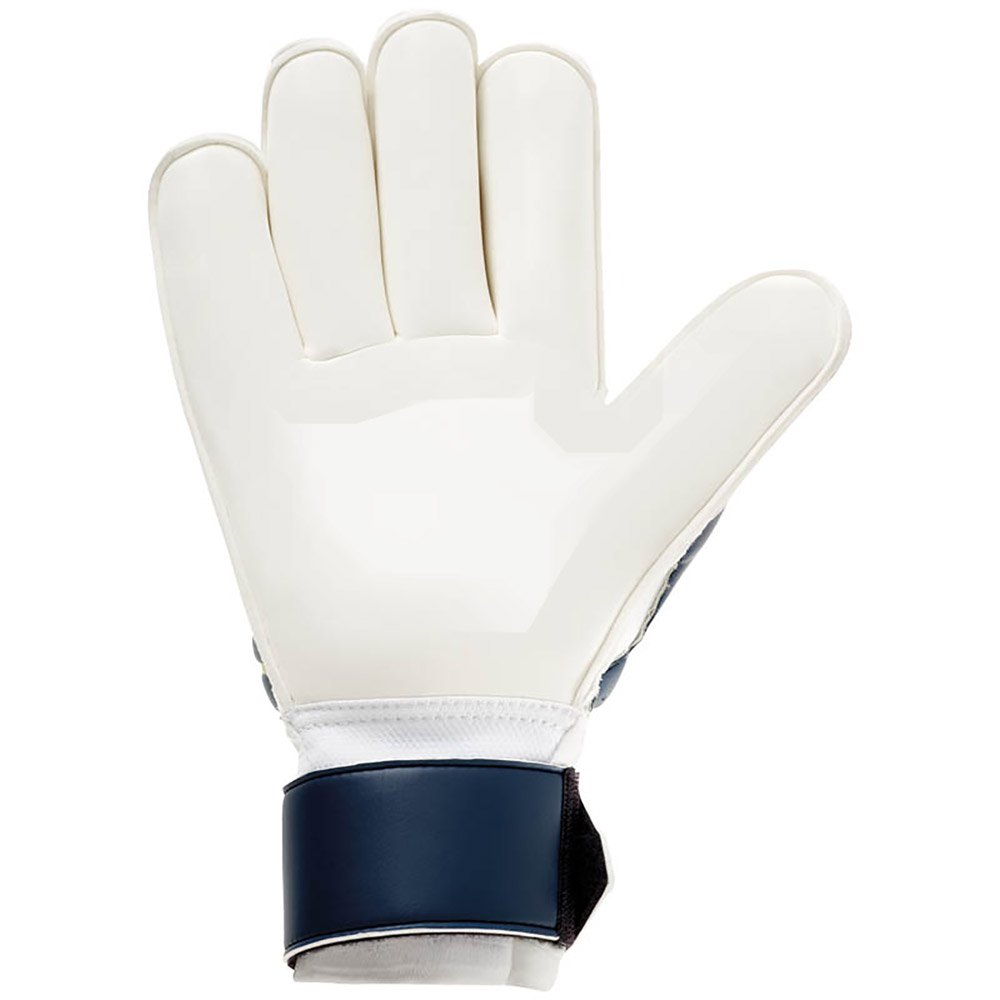 sizes 7,8,9,10 Uhlsport Soft Roll Finger Goalkeeper Gloves Navy Fluo Orange 