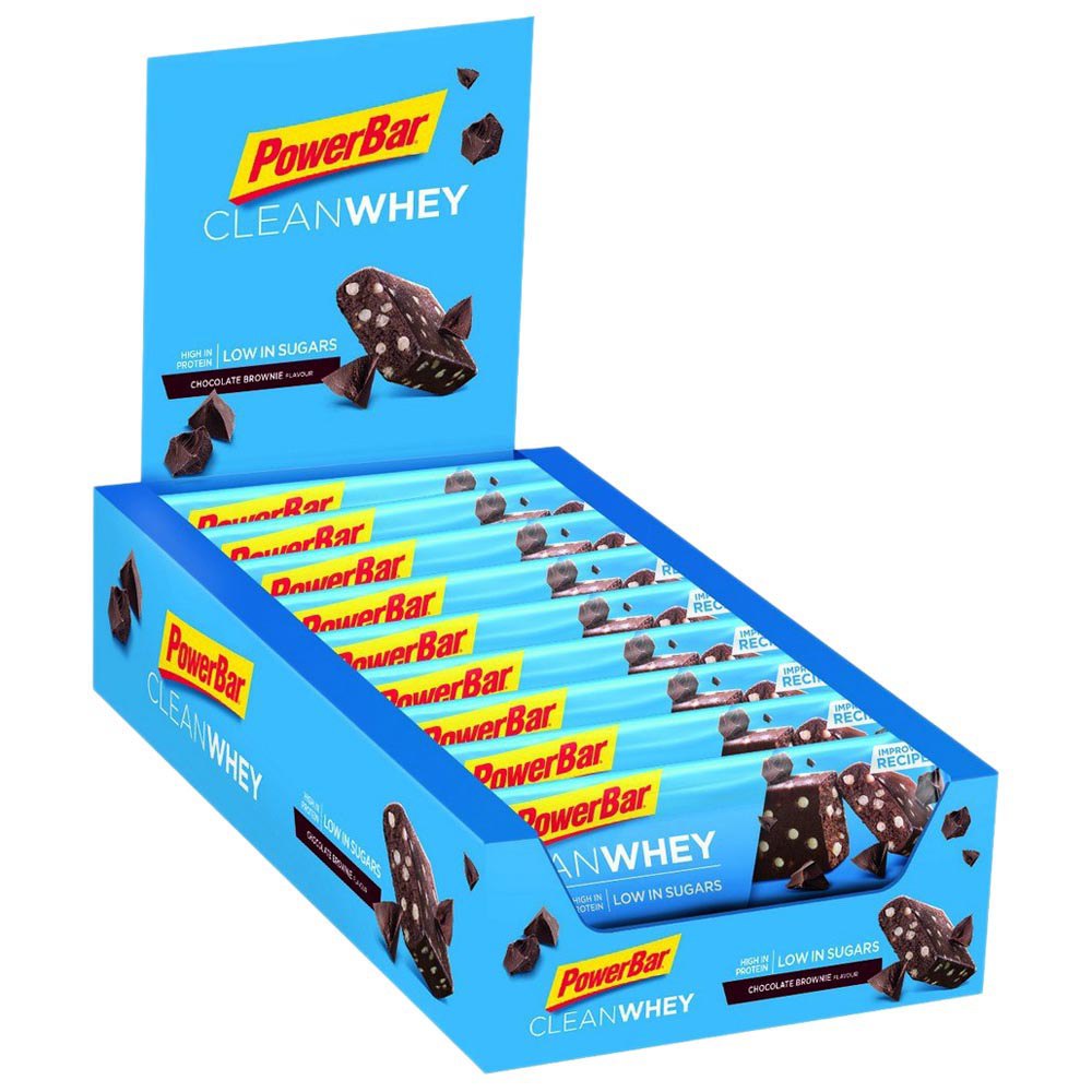powerbar-protein-clean-whey-45-g-choco-brownie-enheter-choco-brownie-energy-bars-box