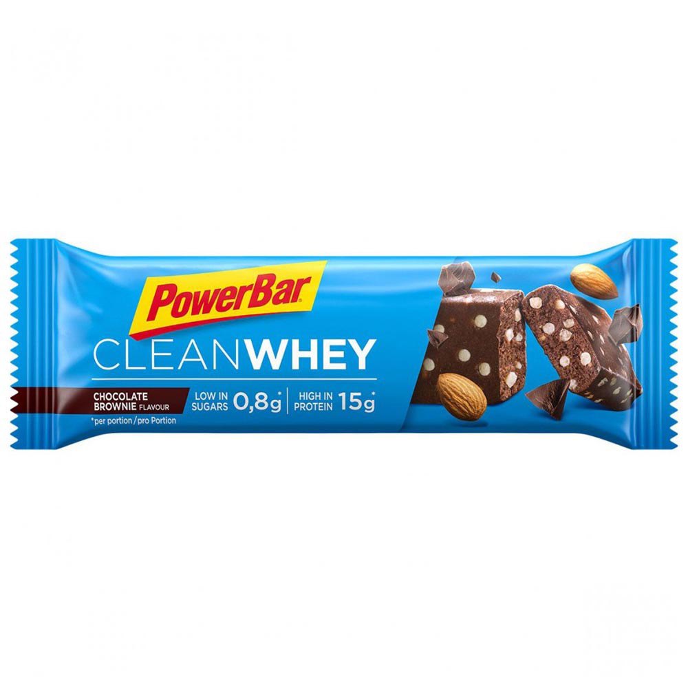Powerbar Protein Clean Whey 45g Choco Brownie Enheter Choco Brownie Energi Barer Låda