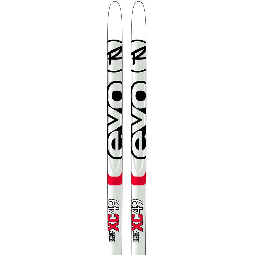 Rossignol Evo First 49 Ifp Ar Cut cross Country Skis Includes Tour Step-In 