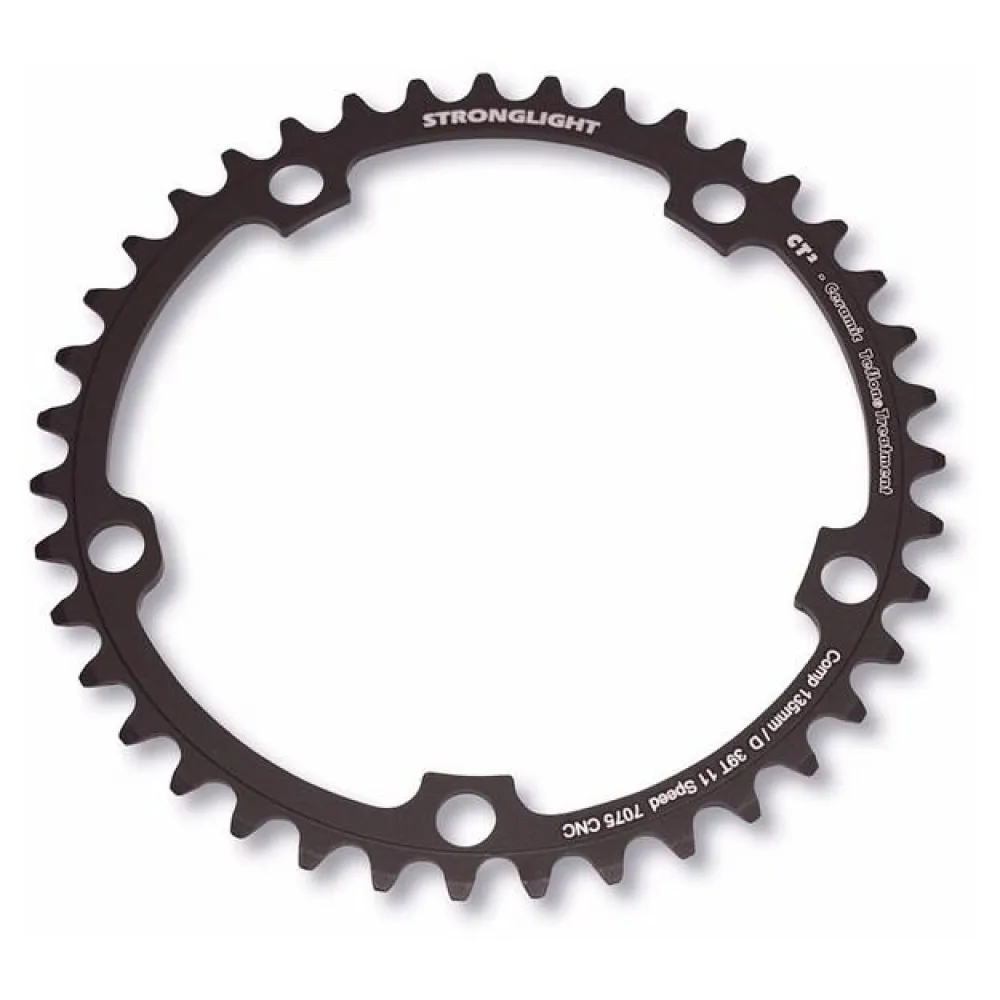 Stronglight CT2 135 BCD Campagnolo chainring, Black | Bikeinn