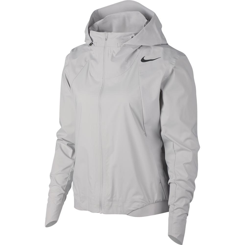 Nevelig single Eentonig Nike Zonal Aeroshield Hoodie Jacket Grey | Runnerinn