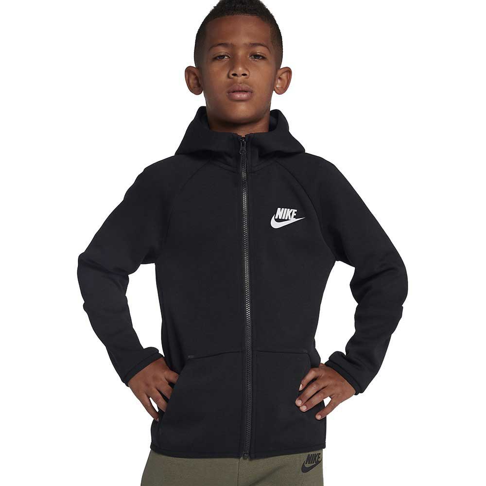 puur Zwerver Benadrukken Nike Sportswear Tech Essentials Full Zip Sweatshirt Black| Dressinn