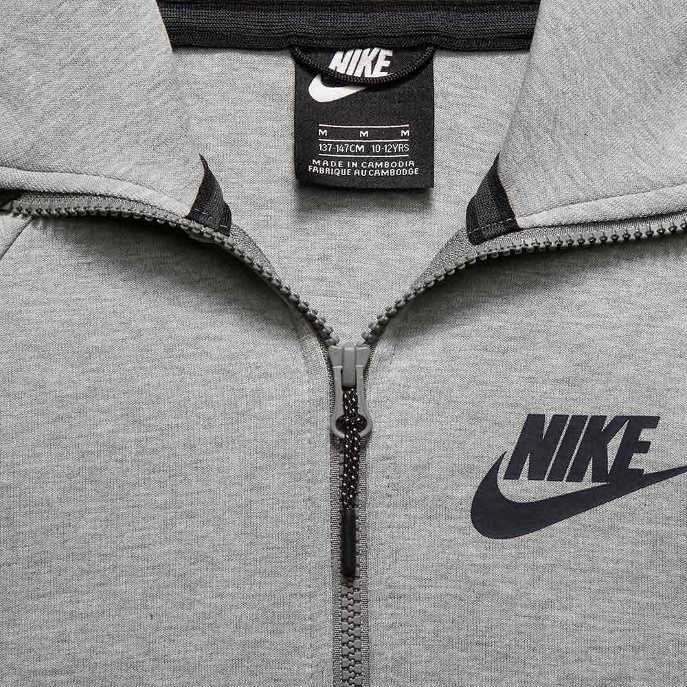 Nike Sportswear Tech Essentials Full Zip Sweatshirt Grey|