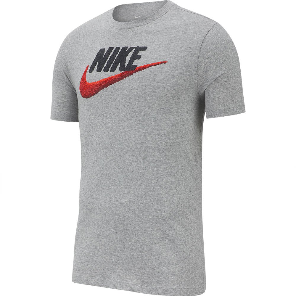 Tregua Aleta oasis Nike Camiseta Manga Corta Sportswear Brand Mark Gris | Dressinn