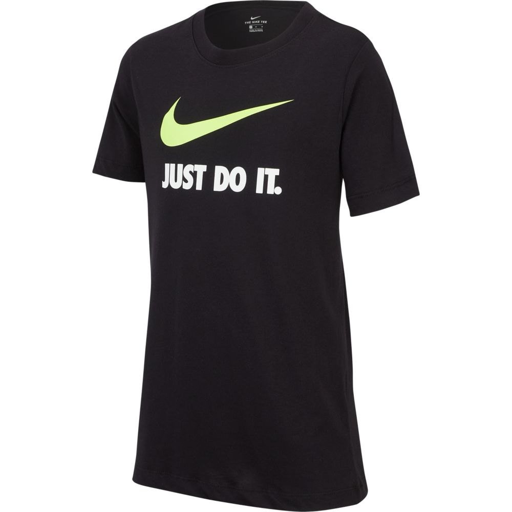 tensión Retener Disfraz Nike Camiseta Manga Corta Sportswear Just Do It Swoosh Negro| Dressinn
