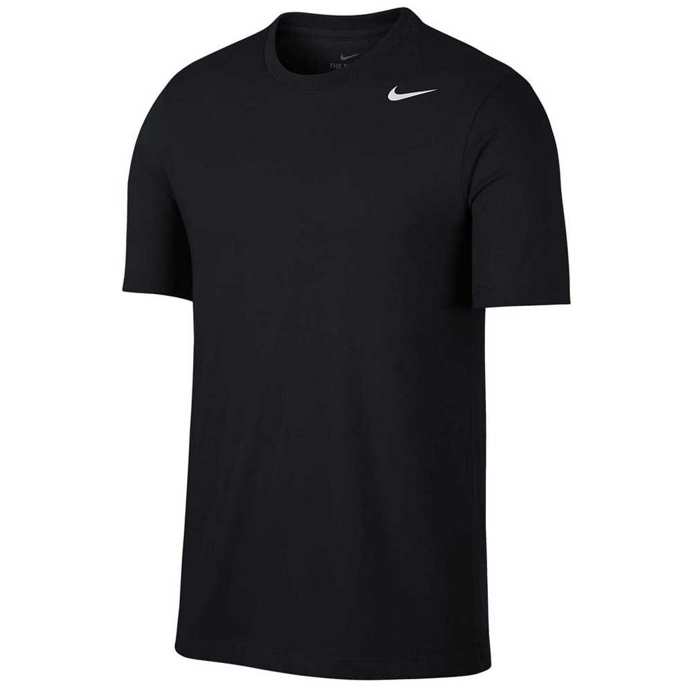 Of anders Slecht Verhoog jezelf Nike Dri Fit Crew Solid Short Sleeve T-Shirt Black | Traininn