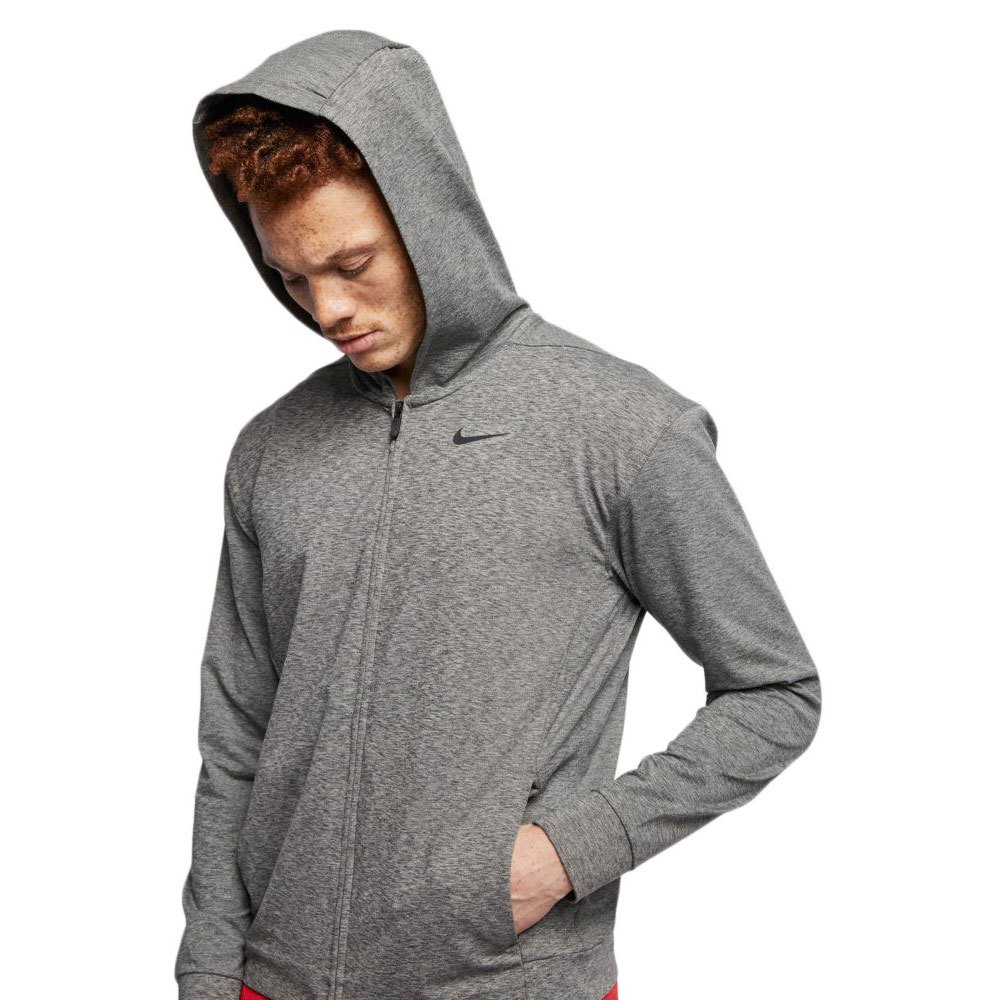 Nike Sweatshirt Med Fuld Lynlås Dri-Fit Hyperdry
