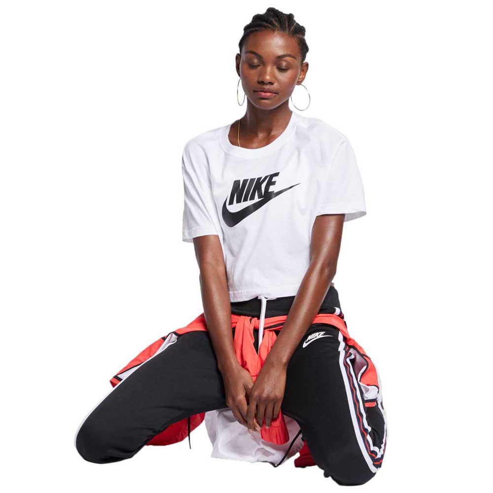 Nike Camiseta de manga curta Sportswear Essential Icon Futura Crop