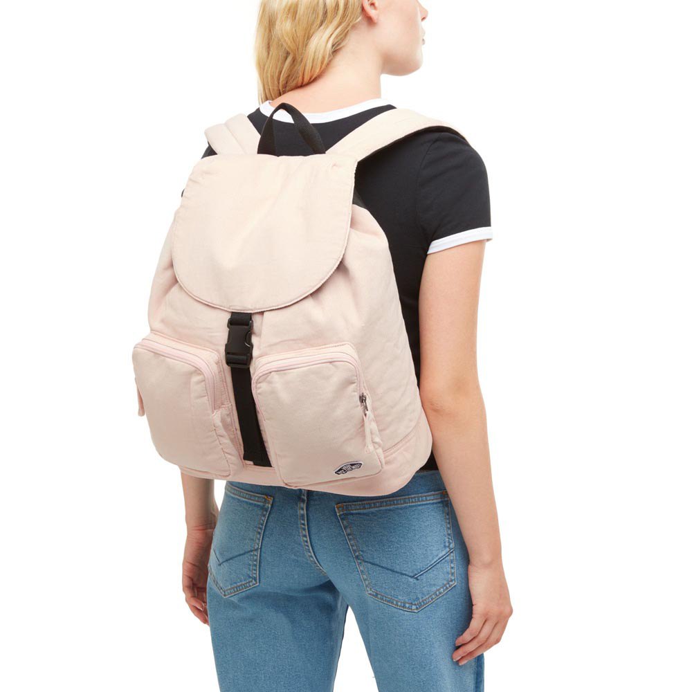 Expect reflect Refine Vans Geomancer Cord Backpack Pink | Dressinn