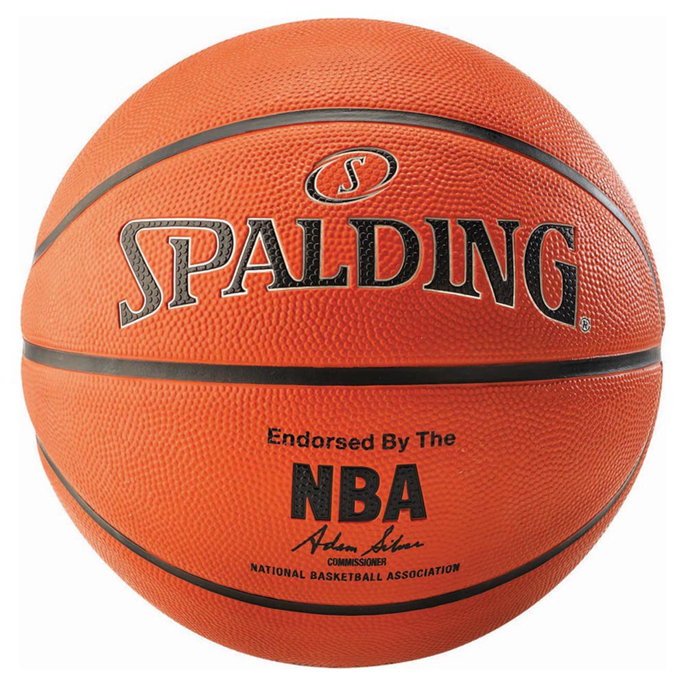Spalding NBA Silver Outdoor Een Basketbal