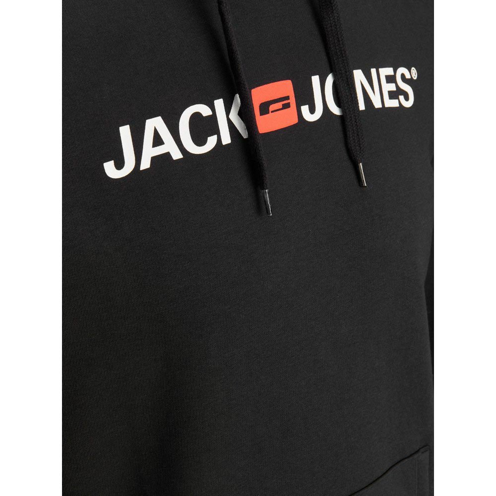 Jack & jones Logo Bluza Z Kapturem