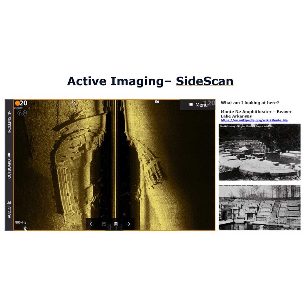 Lowrance In Active Imaging 2 1 Scansione Laterale/DownScan