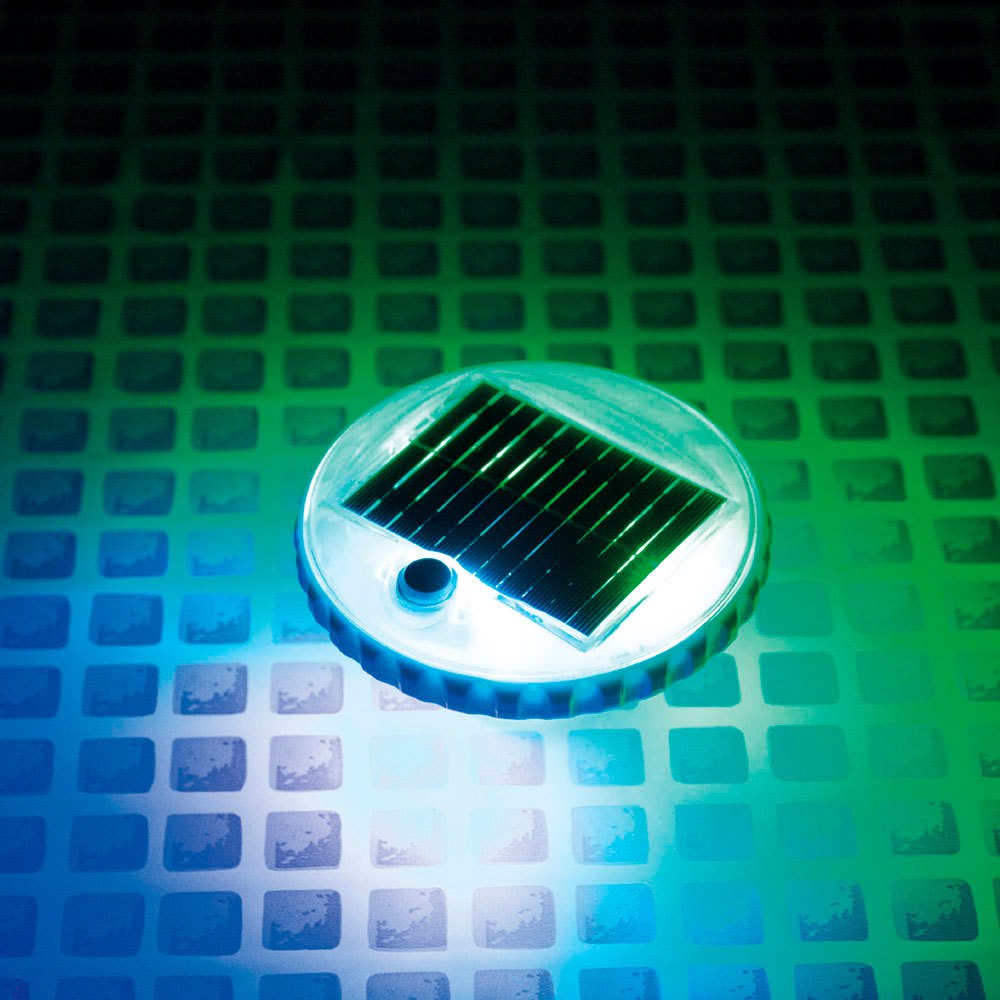 Intex Solar Angetriebenes Schwimmendes LED-Licht