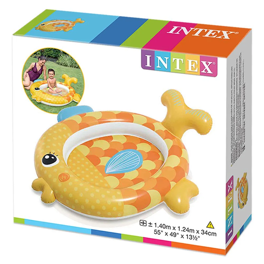 Intex Inflatable Fish pool Golden | Swiminn