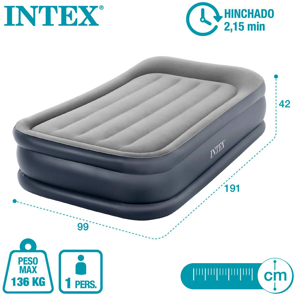 Intex マットレス Dura-Beam Standard Deluxe Pillow