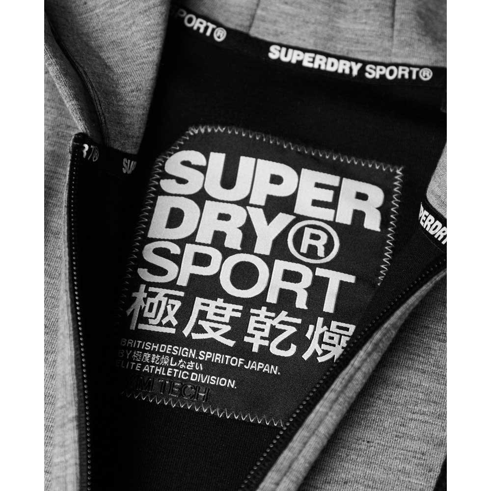 Superdry Sport Gym Tech Luxe Full Zip Sweatshirt