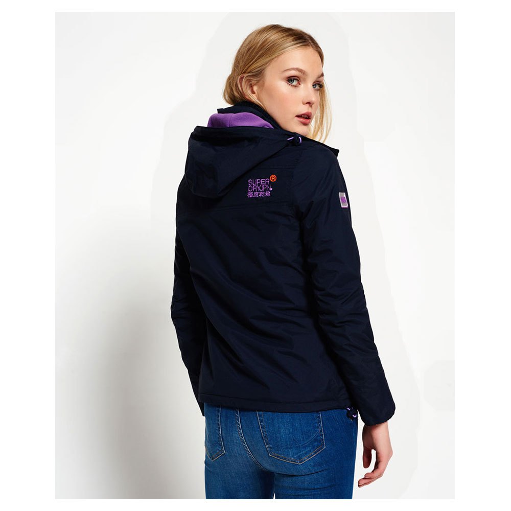 Superdry Pop Zip Hooded Arctic Windbreaker Jacket