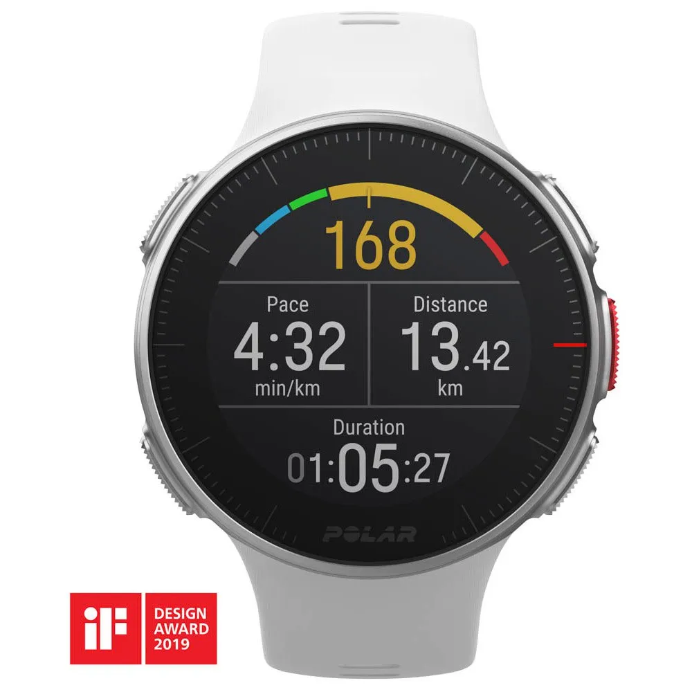Polar Vantage V watch, White | Bikeinn