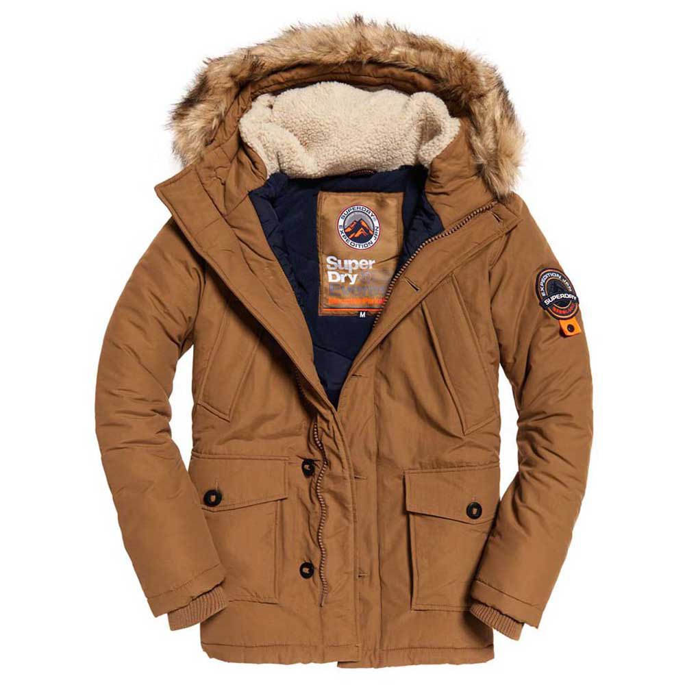 Superdry Everest Jacket Коричневый | Dressinn Пальто и парки