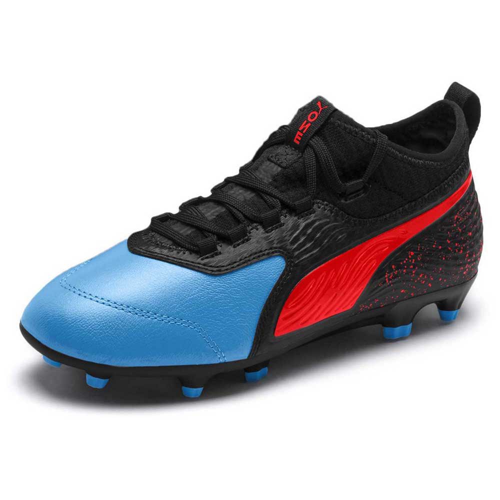 One 19.3 FG/AG Football Boots Black | Goalinn