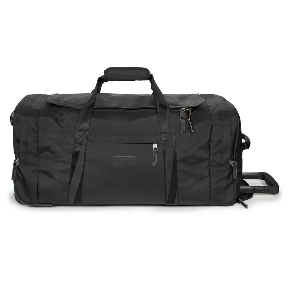 Sac De Voyage Eastpak Leatherface L+ - 104L, Noir - Roulettes Et Poignées - Polyester Résistant