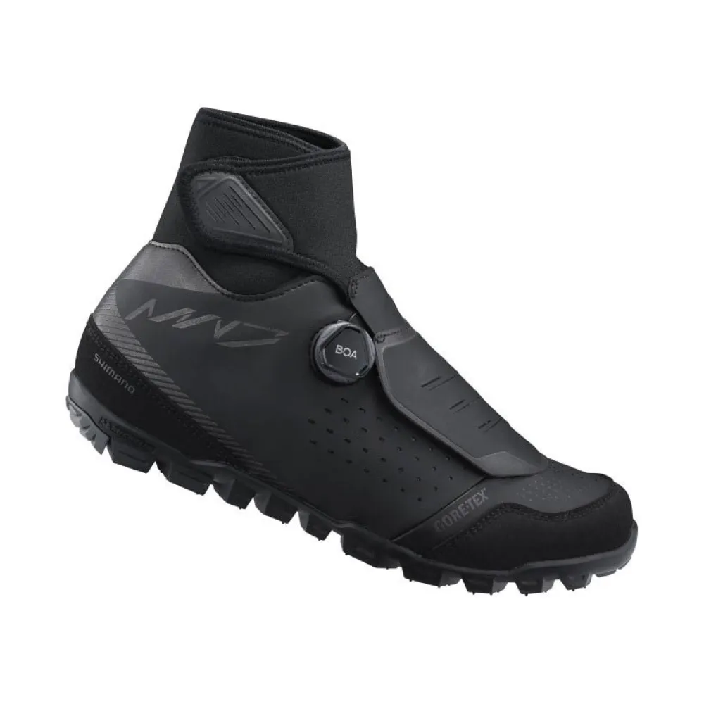 Shimano MW7 GORE-TEX® MTB Shoes, Black | Bikeinn
