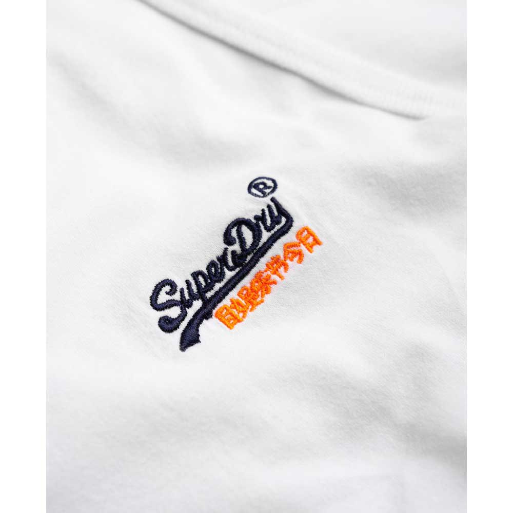Superdry Camiseta Sin Mangas Orange Label Vintage Emb