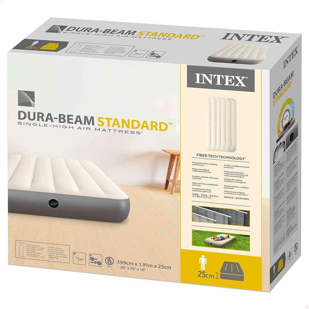 Intex Dura Beam Standard Deluxe Single High Mattress
