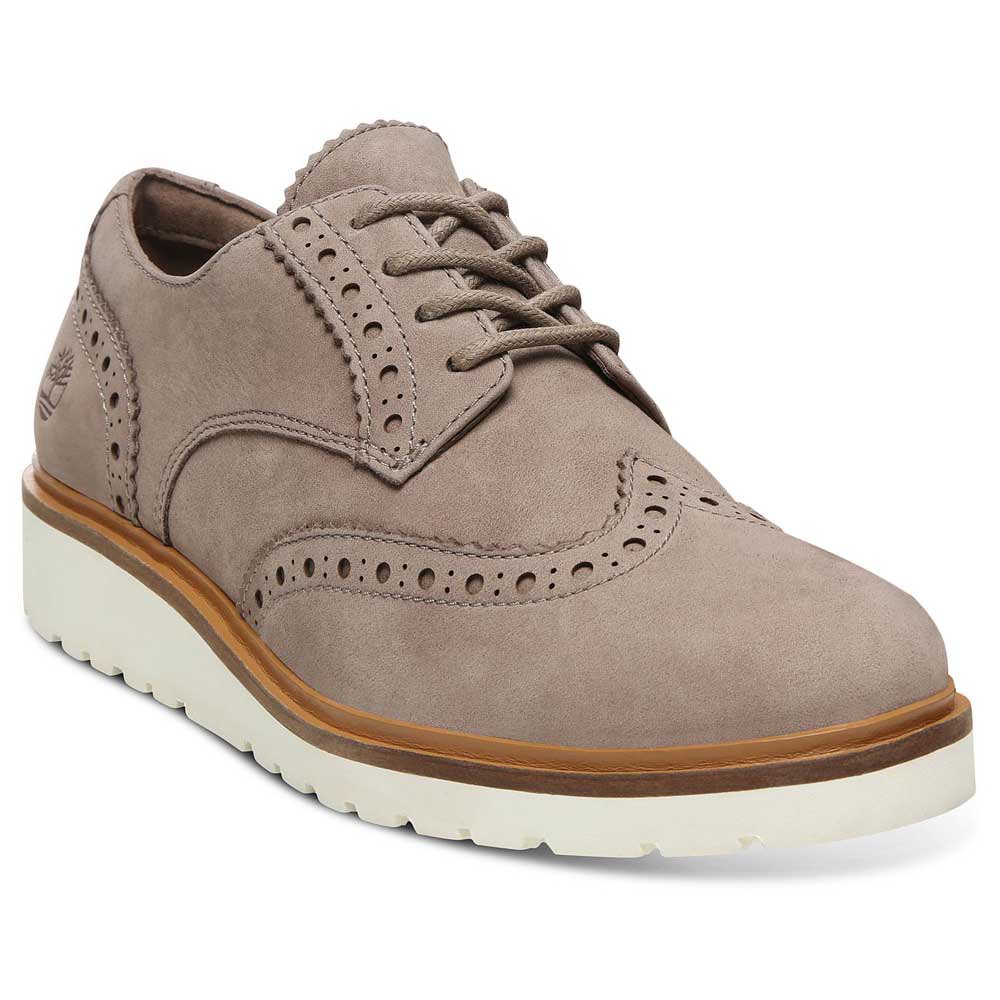 Minder dan Gewaad Downtown Timberland Ellis Street Oxford Wide Shoes Grey | Dressinn