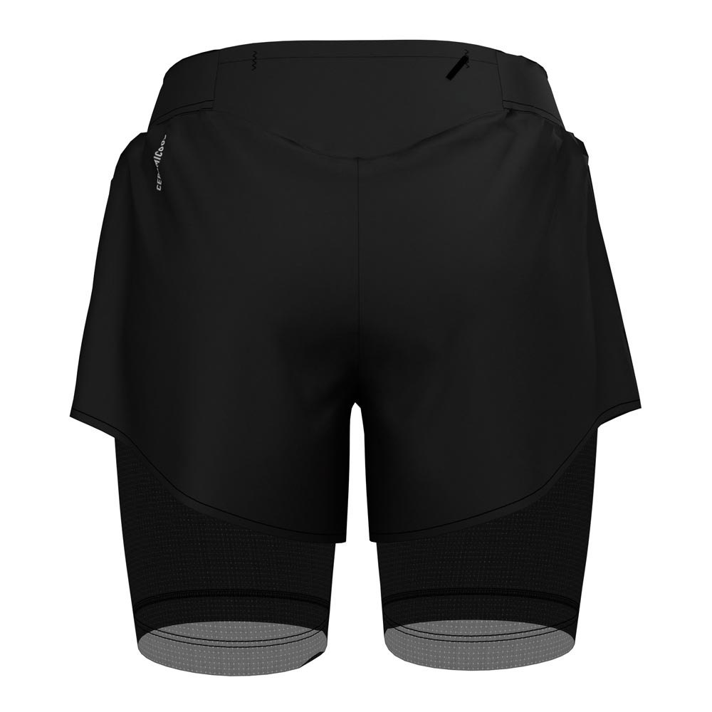 Odlo Shorts Pantalons 2 In 1 Zeroweight Ceramicool Pro