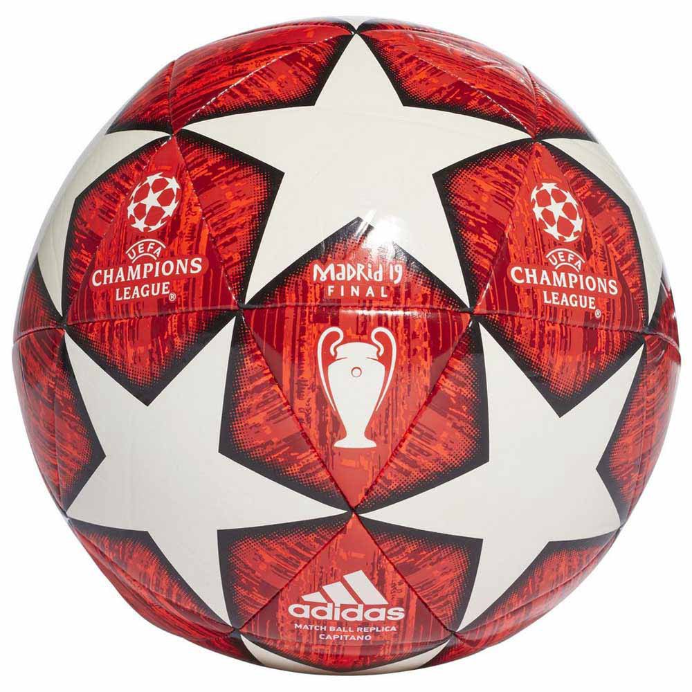 Laboratorio compañera de clases caja adidas Balón Fútbol Finale Madrid 19 Capitano Rojo | Goalinn