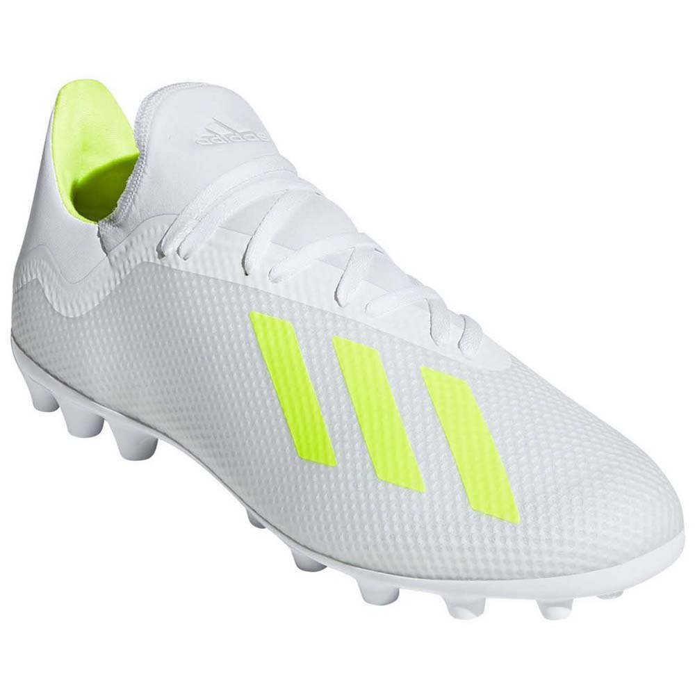irregular par Visible adidas X 18.3 AG Football Boots White | Goalinn