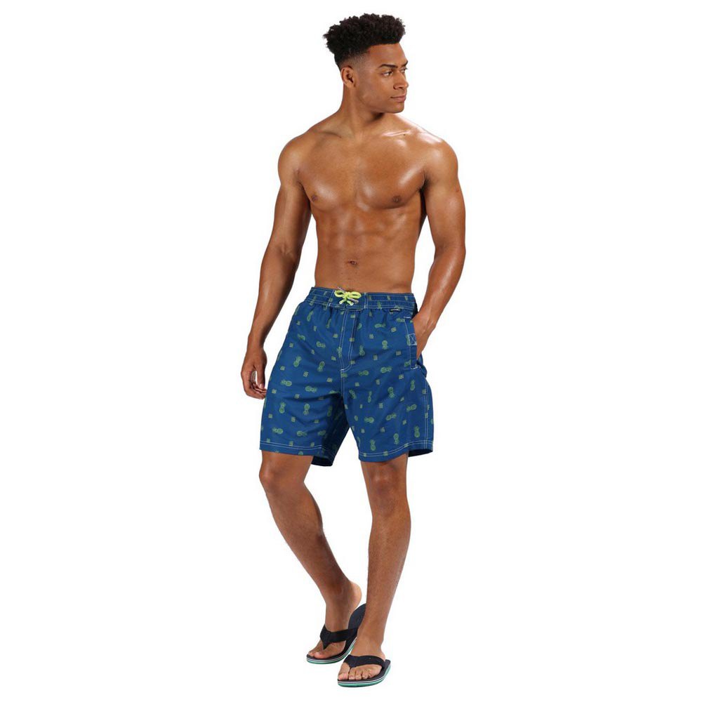 Blue Regatta Men's Hadden II Printed Swim Shorts 