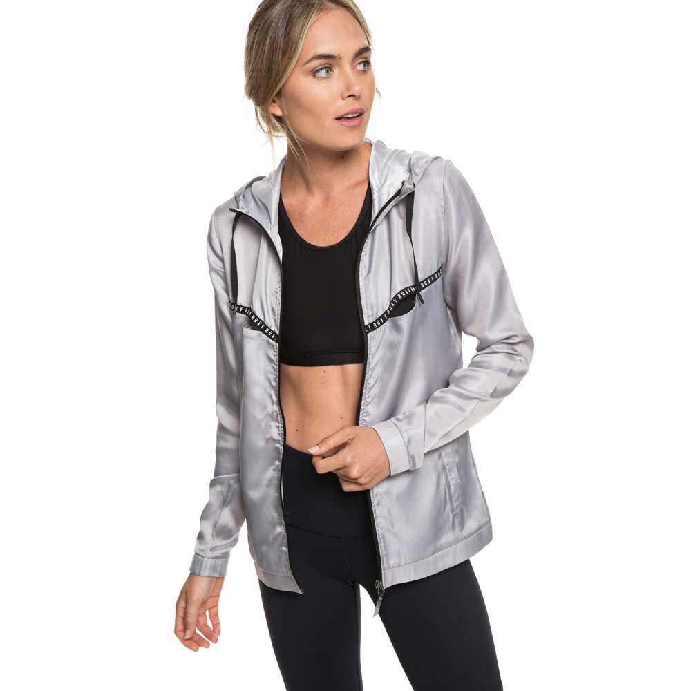 Roxy Womens Freaky Styley Lightweight Workout Jacket